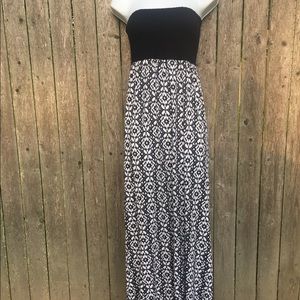 Strapless Maxi Dress